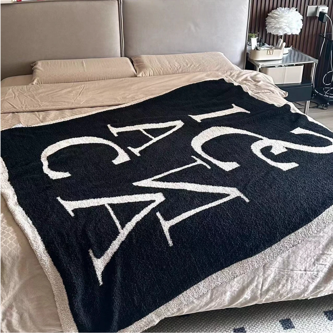 【设计师款】简约高级生活沙发毯子客厅休闲高定午睡盖毯