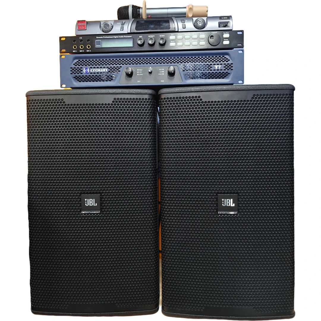 95新  沟BL KP-6012  一对二手音箱设备，家庭K歌，成色如图