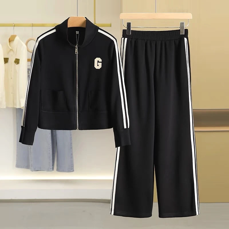 T213显瘦气质网红时尚休闲宽松百搭韩版洋气运动套装6213