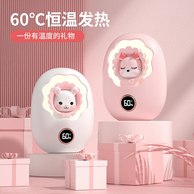 新款迪士尼冬季暖手卡通小巧迷你便携可爱多功能高颜值女生暖宝宝