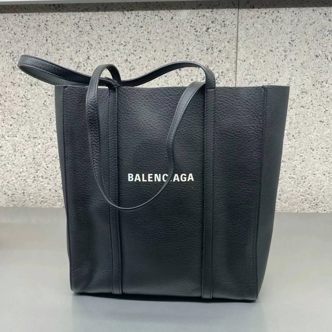 全新未使用 Balenciaga/巴黎世家 黑色手提托特包 小号 加小号