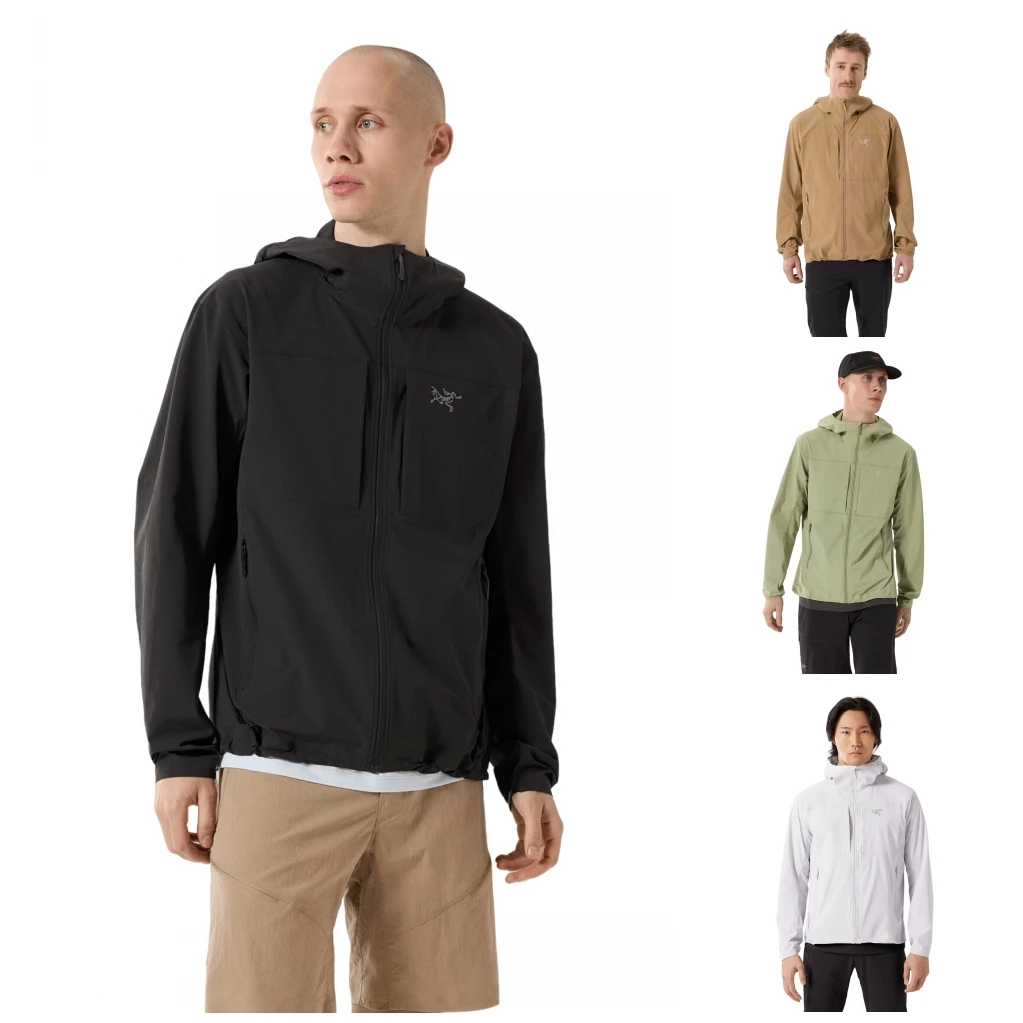 ARC'TERYX/始祖鸟GAMMA LIGHTWEIGHT HOODY男款轻量软壳连帽外套