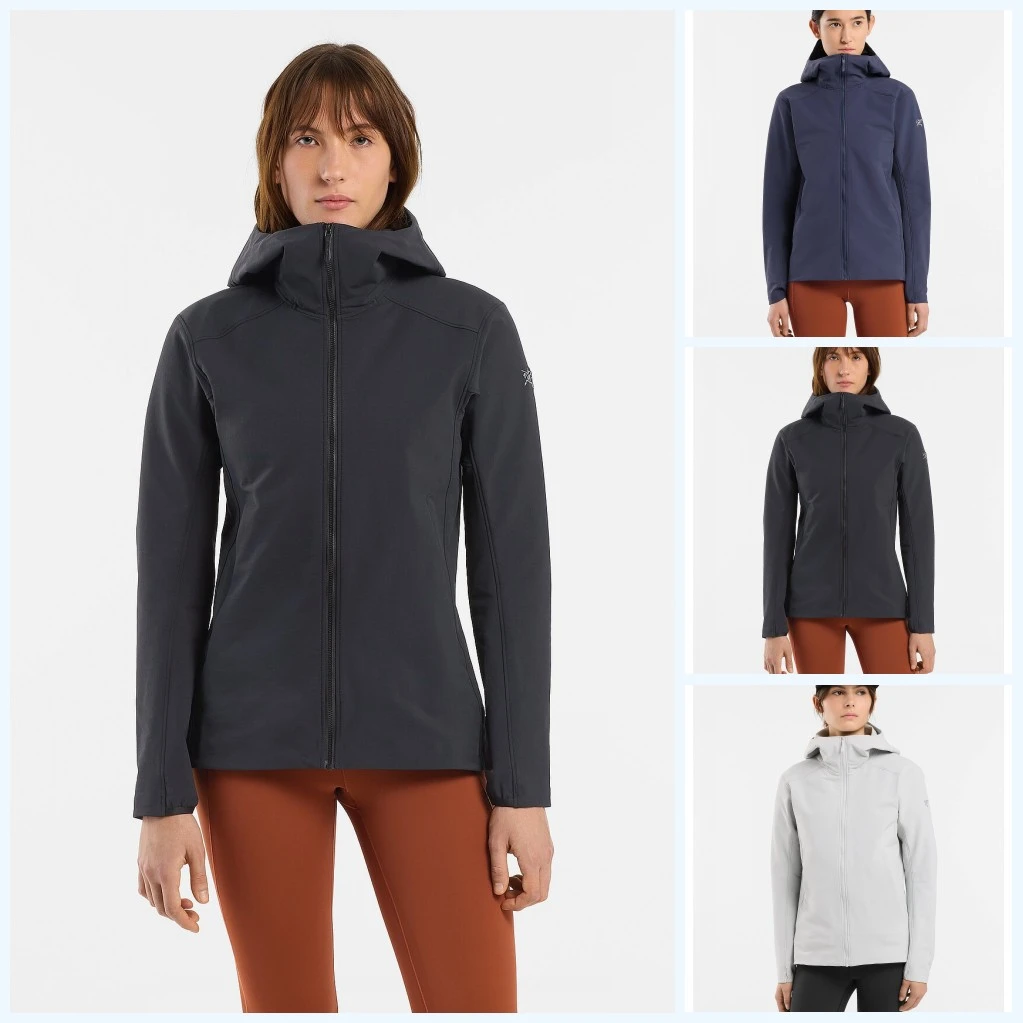 ARC'TERYX/始祖鸟GAMMA HOODY女款软壳轻量防泼水休闲透气外套