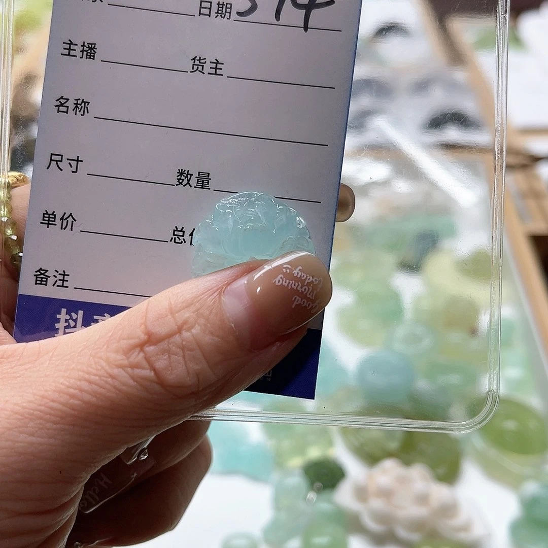 蛇纹石玉颈饰未镶嵌9***一