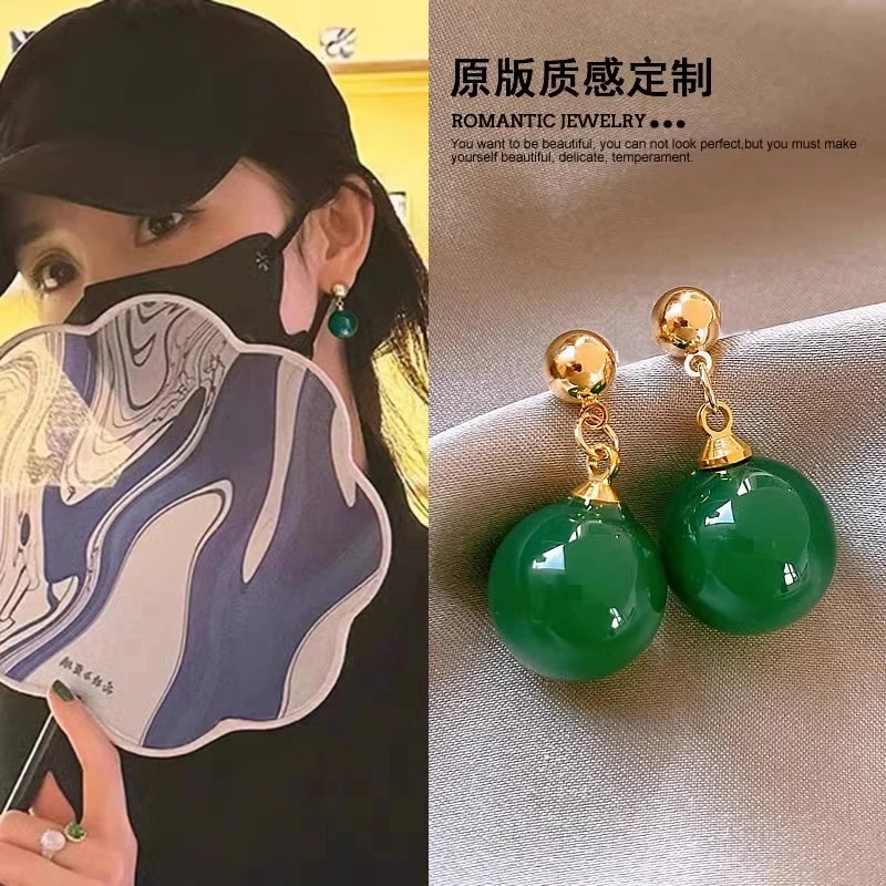 复古耳环女小众独特新款火爆款925银针耳钉轻奢高级感耳饰潮2345