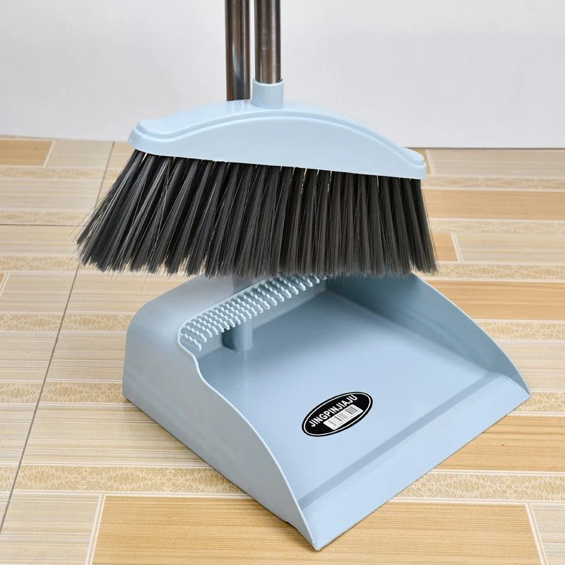 【2件套扫把+簸箕】家用扫地笤帚软毛加厚加大号扫帚不粘头发长柄
