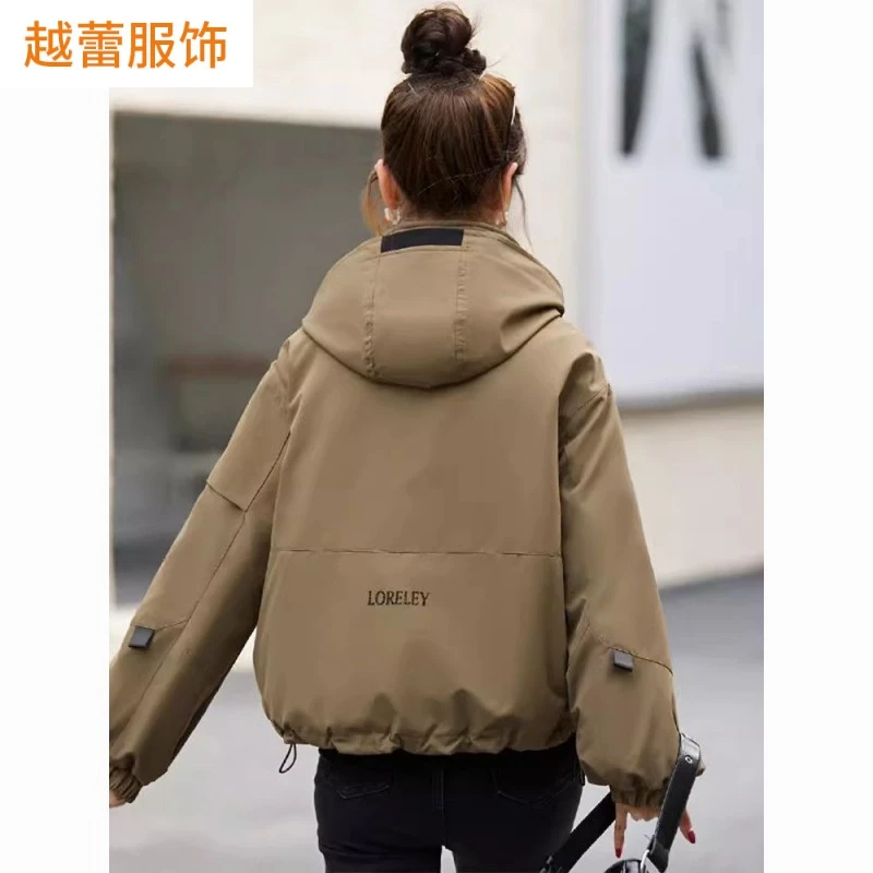 短款羽绒服女冬季2023新款爆款小个子高档休闲保暖减龄派克服外套