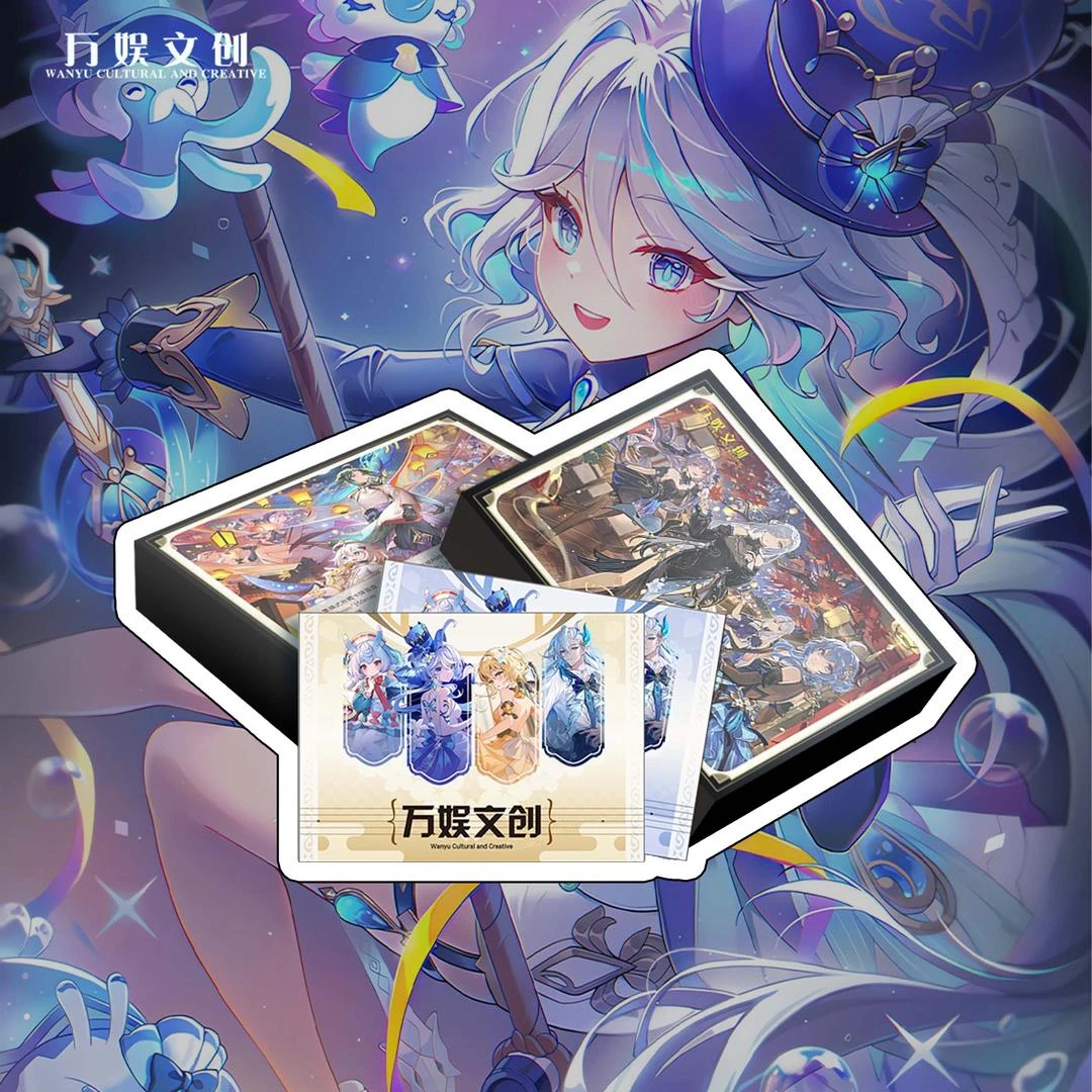 【限购】代拆万娱文创提瓦特的旅者同人国创第三弹收藏大卡潮玩盲盒