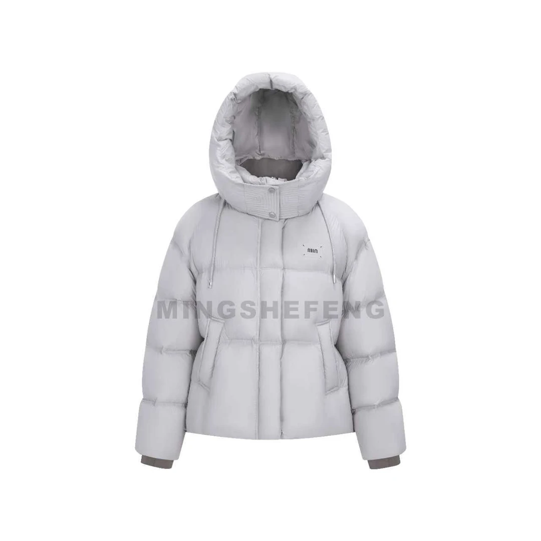泡芙90白鸭绒抗寒保暖羽绒服加绒加厚24118