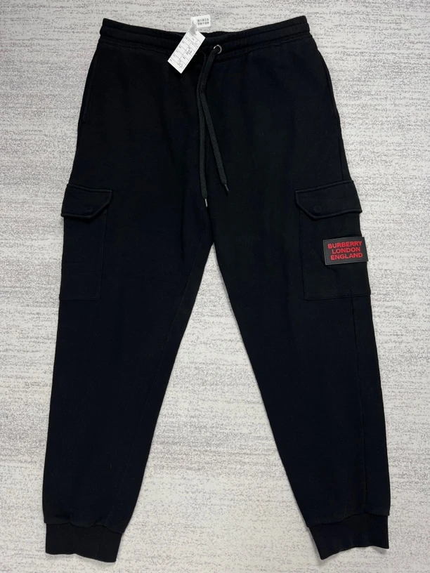 【burberry】巴宝莉 胶牌logo工装裤长裤 L 99新