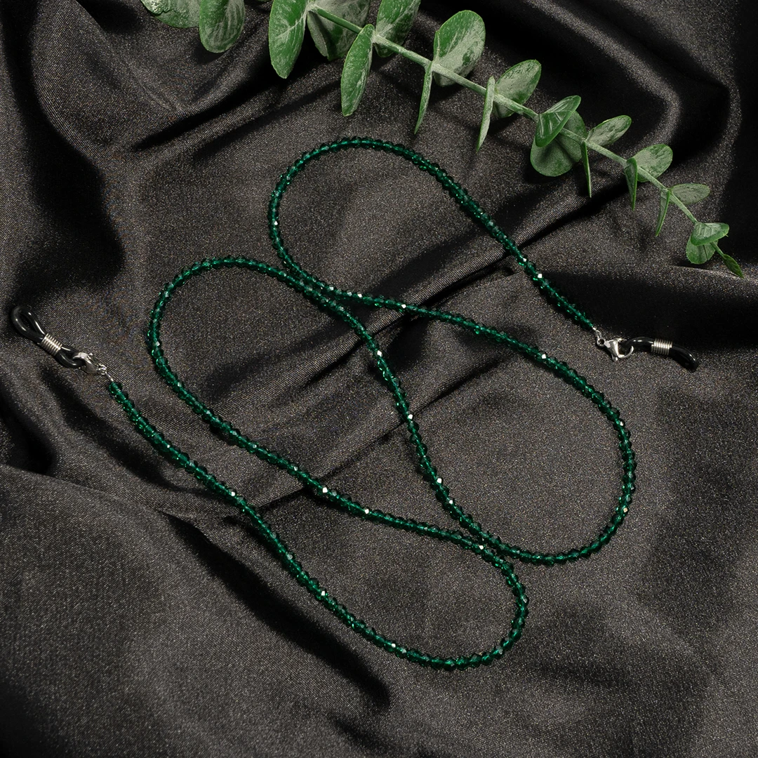 时尚珠宝百搭古风手工个性气质挂脖民族风眼镜链子眼镜绳防滑链