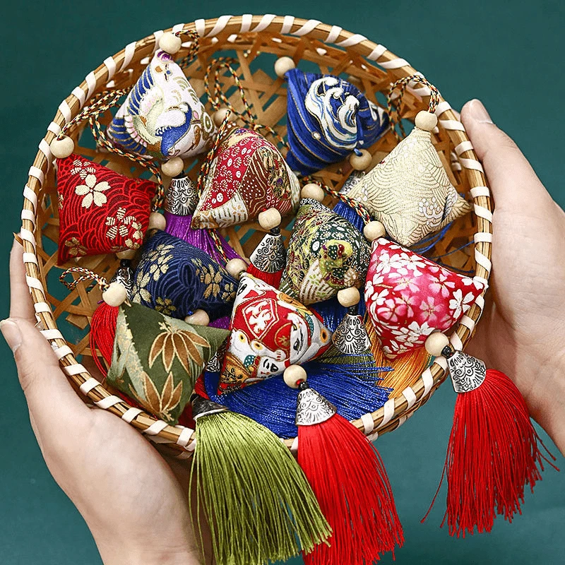 【拍一发五 】端午节香包端午艾草粽子香囊挂件风包驱蚊包手工随身