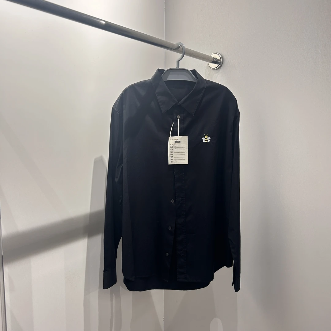 Dior/迪奥 cs16 99新 小蜜蜂刺绣长袖衬衫 41码 公价8.5k