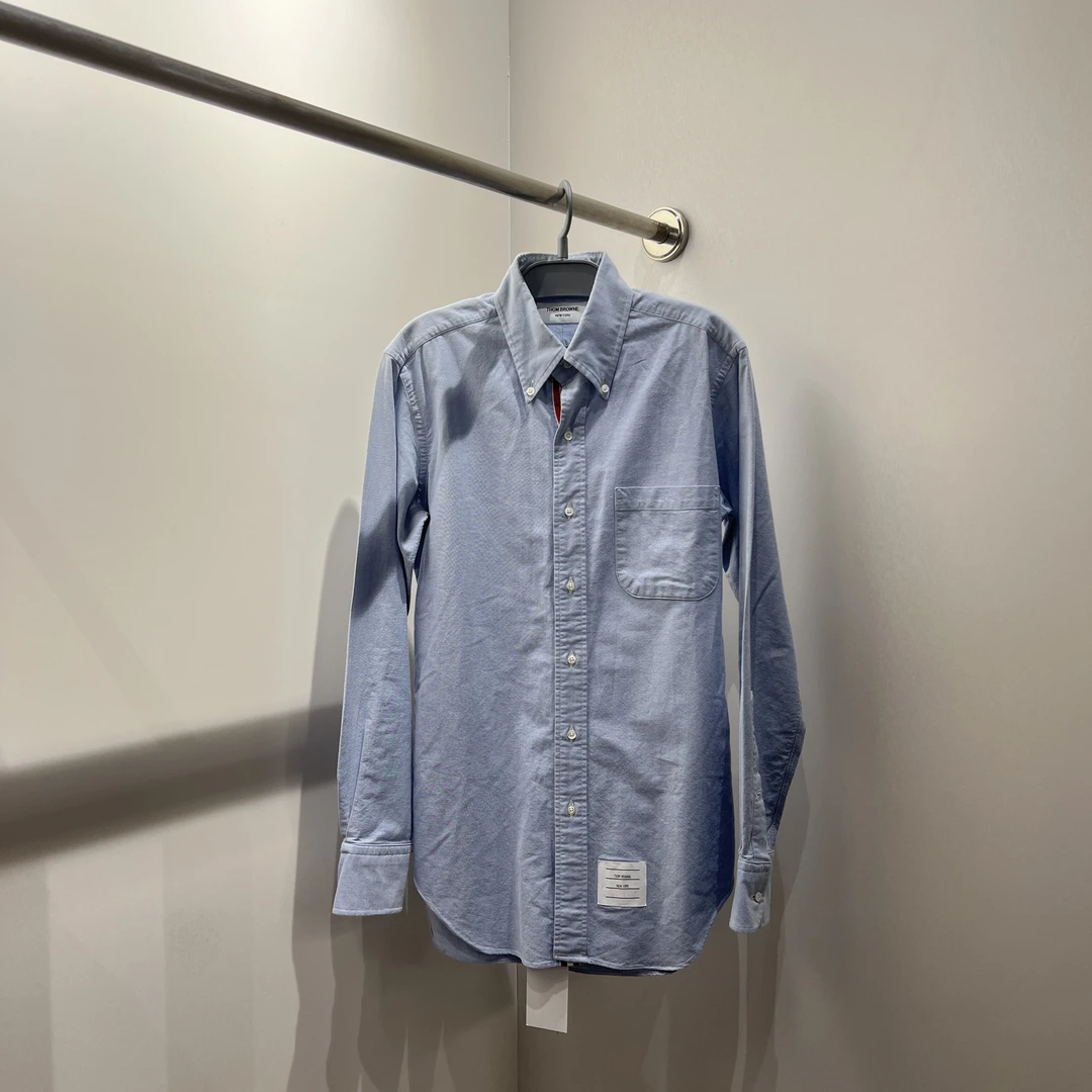 汤姆布朗/Thom Browne ys78 2码 浅蓝色衬衫 公价 6k