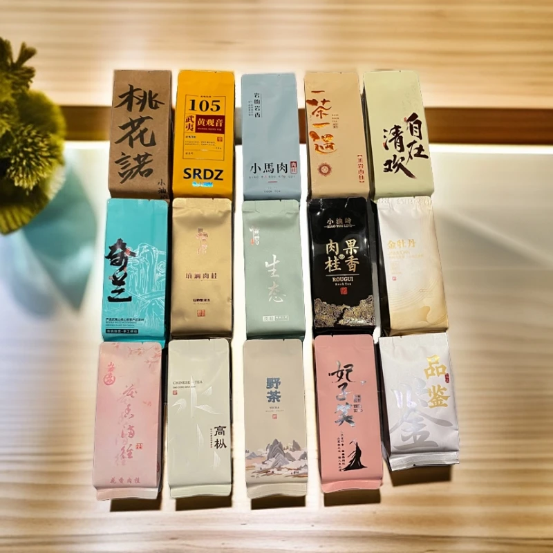 正宗武夷山岩茶高山肉桂大红袍水仙红茶桂皮香花香组合品鉴装15泡