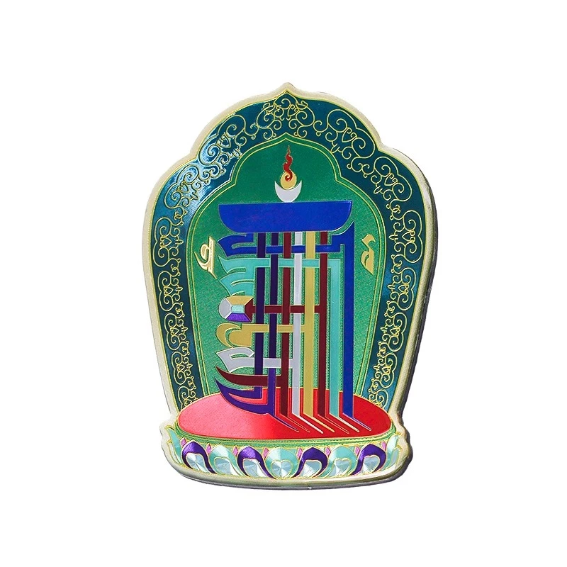 布达拉宫十相自在滴胶冰箱贴磁力贴软磁个性创意门贴装饰文创礼物