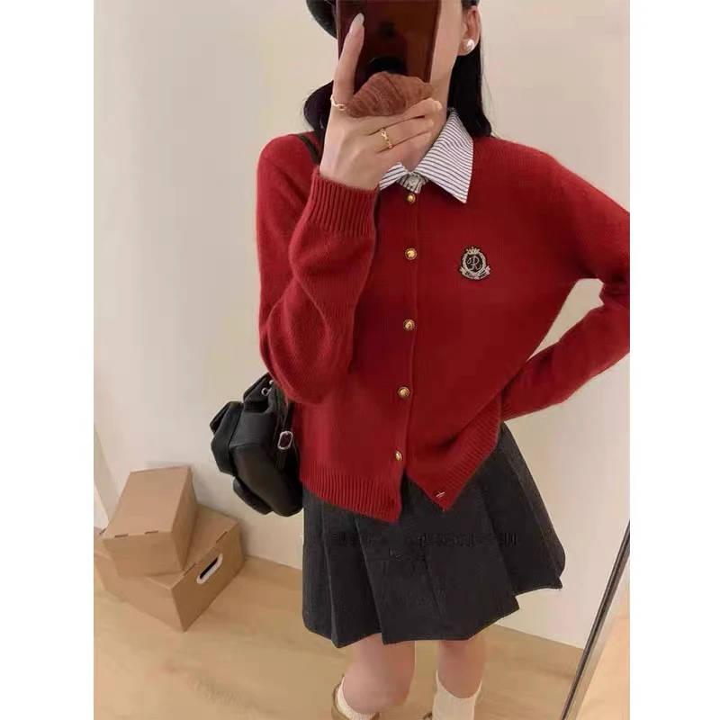 新款假两件毛衣2350（捡漏款）