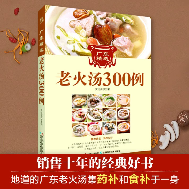 广东精选老火汤300例正版家庭四季健康养生汤老火靓汤菜谱书籍