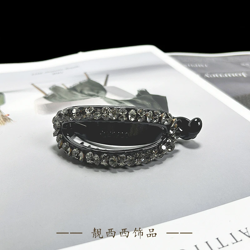 【LXX靓西西】3081横夹7.8厘米气质百搭盘发扭扭夹