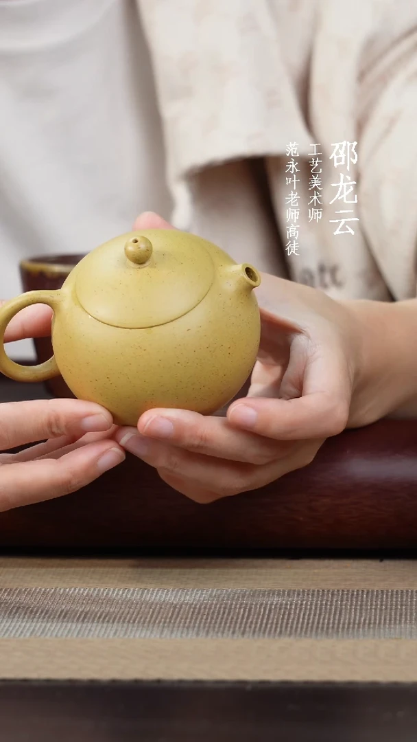 【闪购商品】紫砂茶壶红麻子绿泥河豚西施