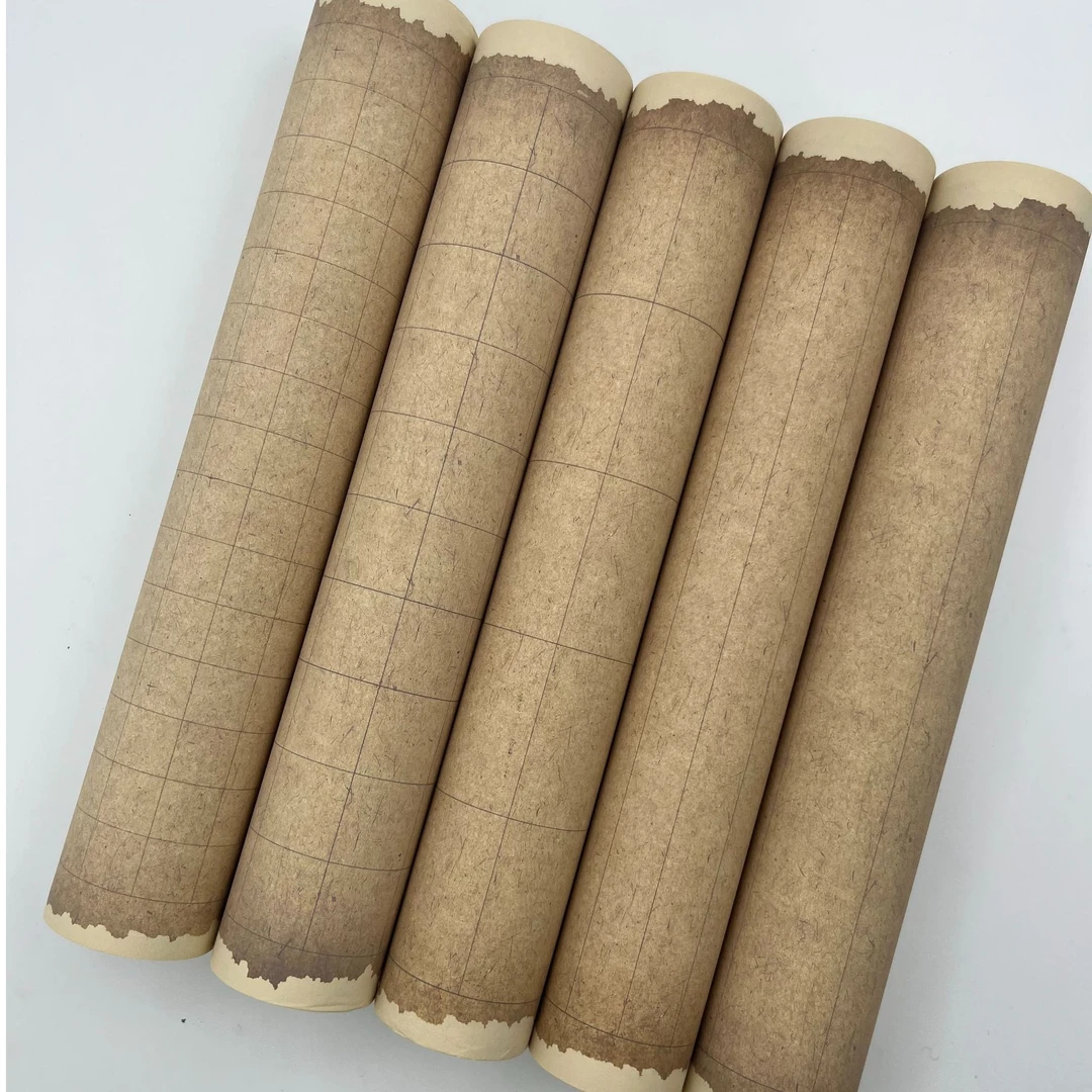 国庆浮力静德斋【敦煌残纸长卷】蜡染小楷行草书半生熟长卷