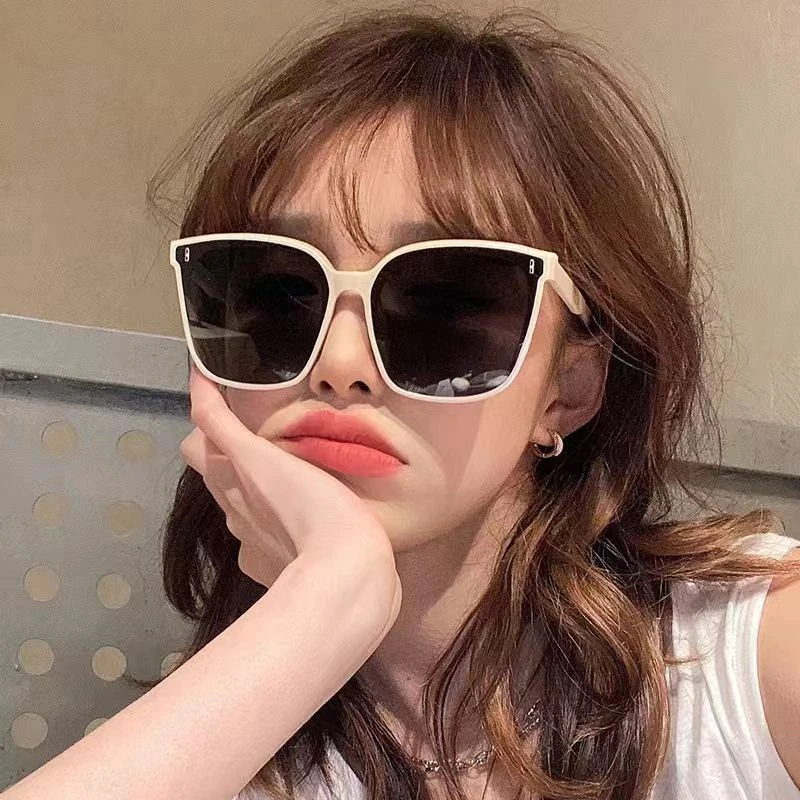 高档女士太阳镜时尚网红款遮阳防紫外线高级感户外骑行墨镜男款潮