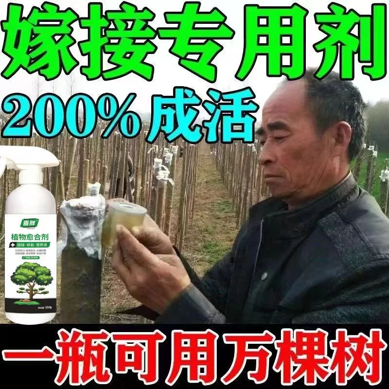嫁接树木伤口愈合剂果树嫁接植物盆景花卉伤口剪口防护专用愈合剂