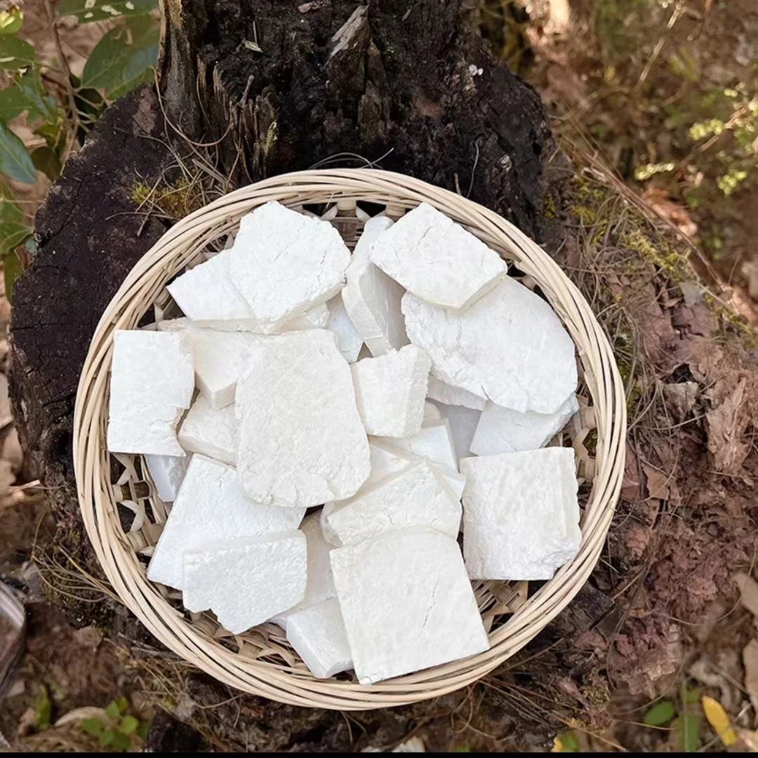 【茯苓】  1斤    生切生晒深山可搭配山药芡实莲子薏仁
