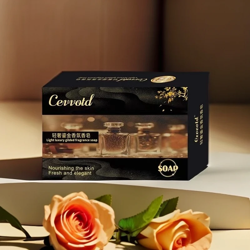【拍三单发四单】CEVVOTD轻奢鎏金香氛香皂单块装（多单囤）