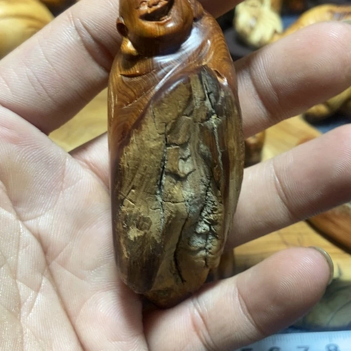 木弥勒手把件手把件手把件