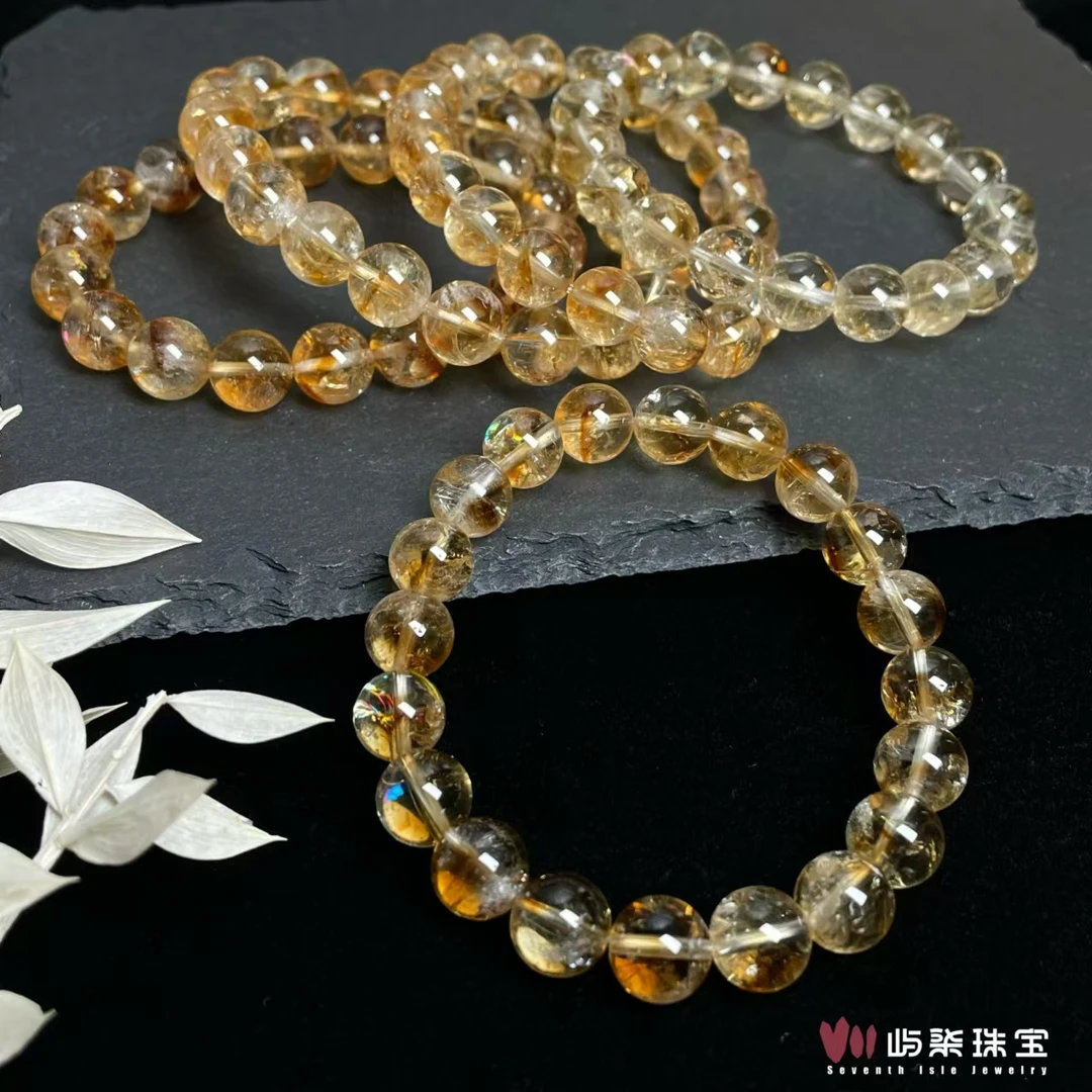 【要努力】H133 水晶未镶嵌 蜂蜜奶油素串10m多样性发一