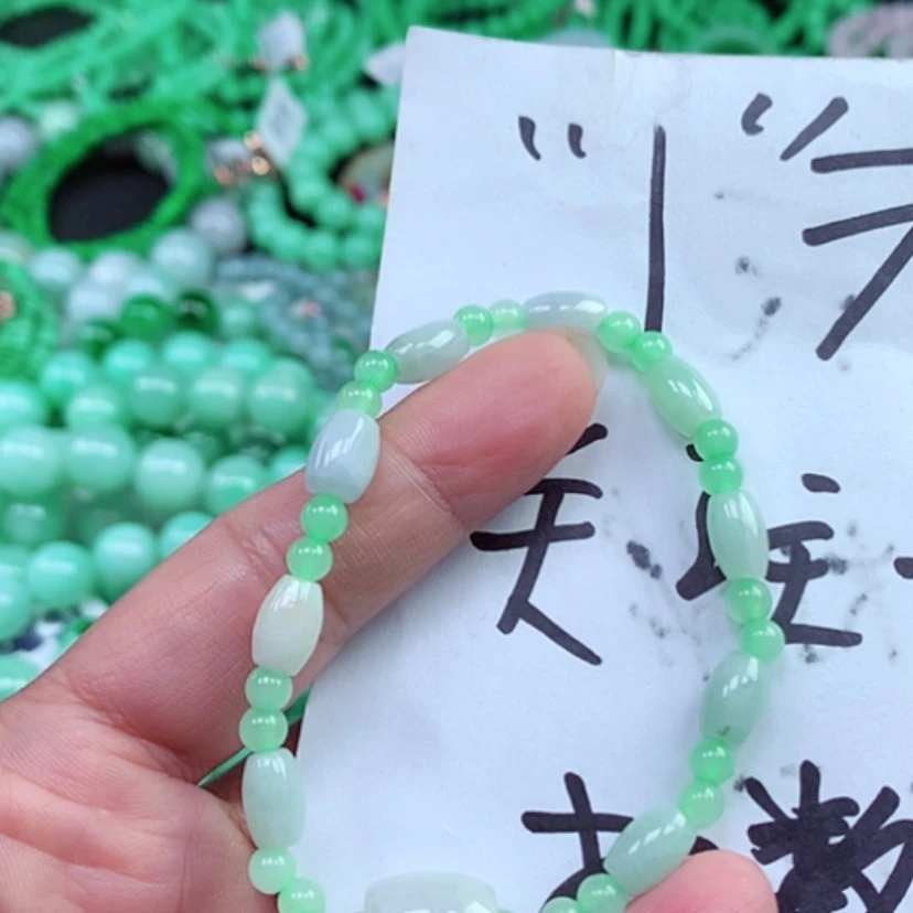 【闪购商品】翡翠手链未镶嵌老*