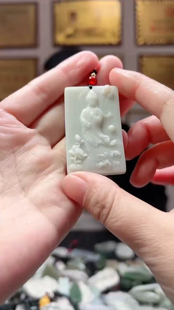 【闪购商品】和田玉观音未镶嵌多样性发货拍一发一169