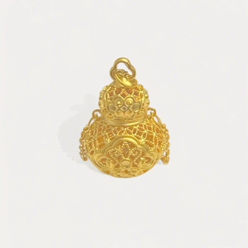 足金饰品/镂空葫芦/A101289-1.58/Y(克重多退少补)