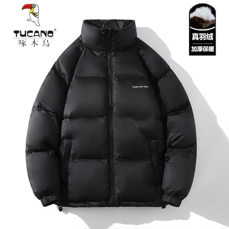 TUCANO/啄木鳥冬季男士羽绒服夹克大码加厚保暖宽松情侣休闲外套