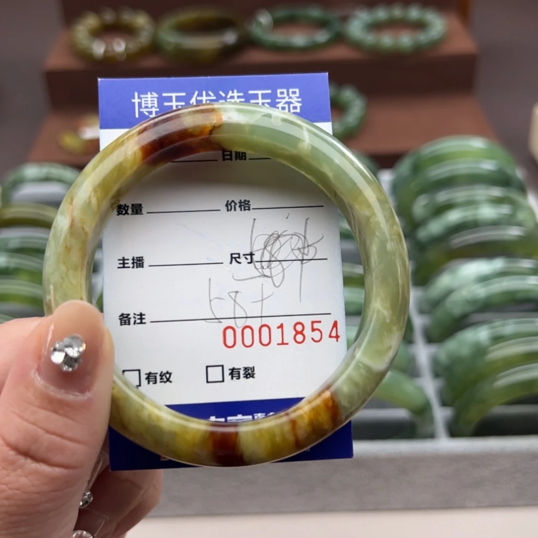 【闪购商品】岫玉手镯未镶嵌用****5
