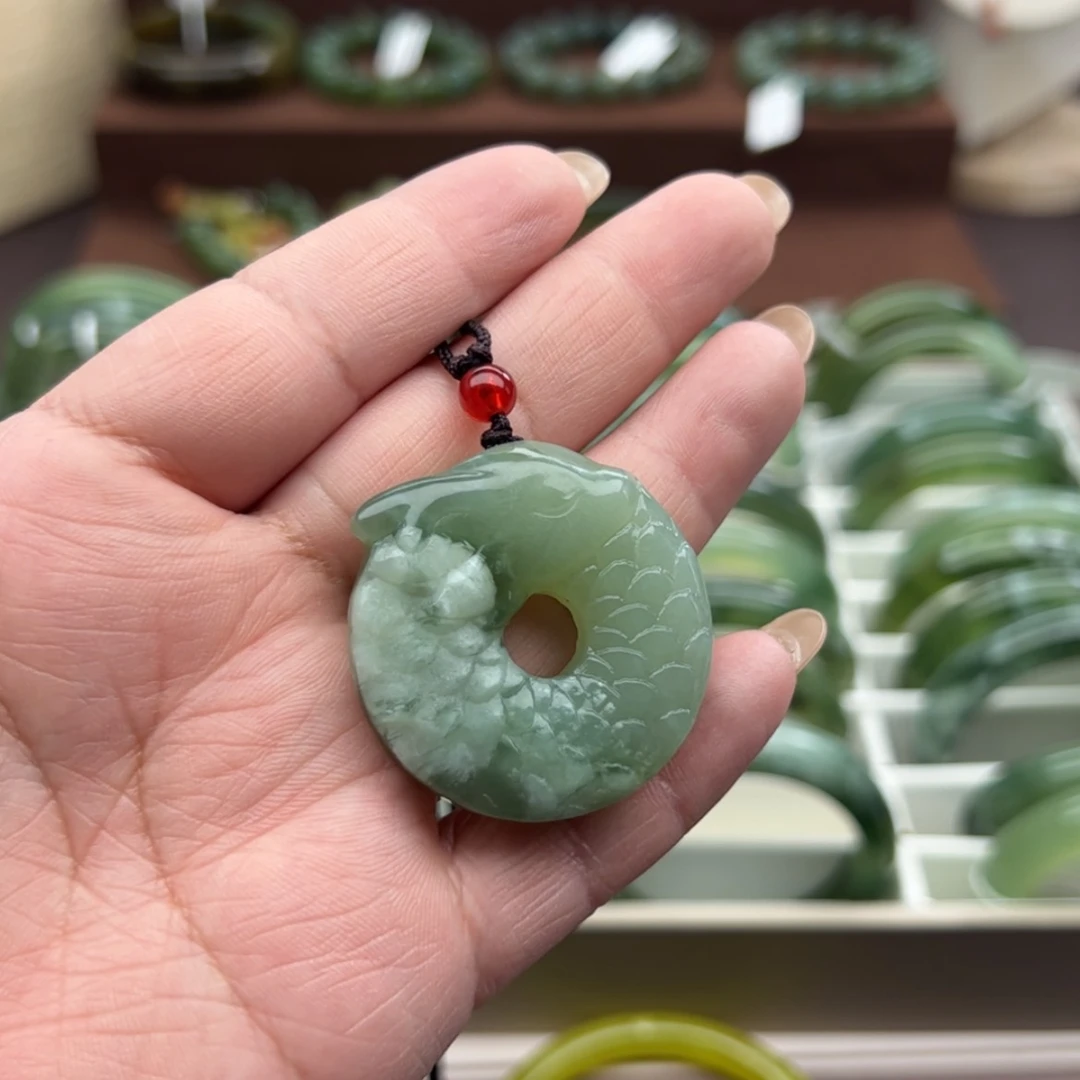 【闪购商品】岫玉挂件未镶嵌