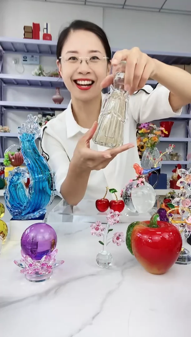 【闪购商品】高端轻奢纯手工带翅膀洒金天使底部微瑕