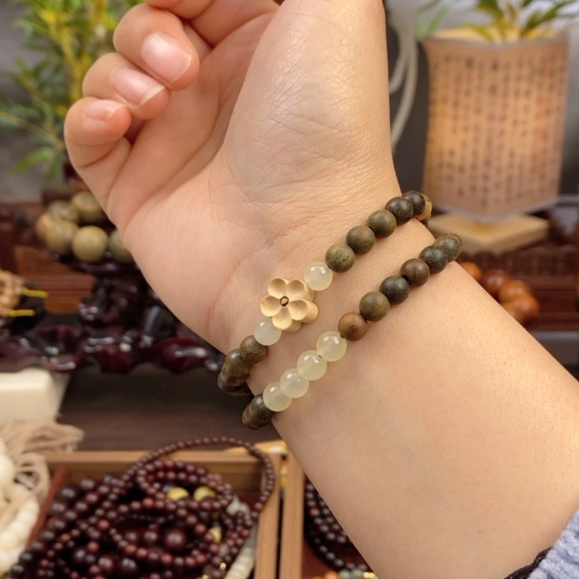 【闪购商品】绿檀手串/手链