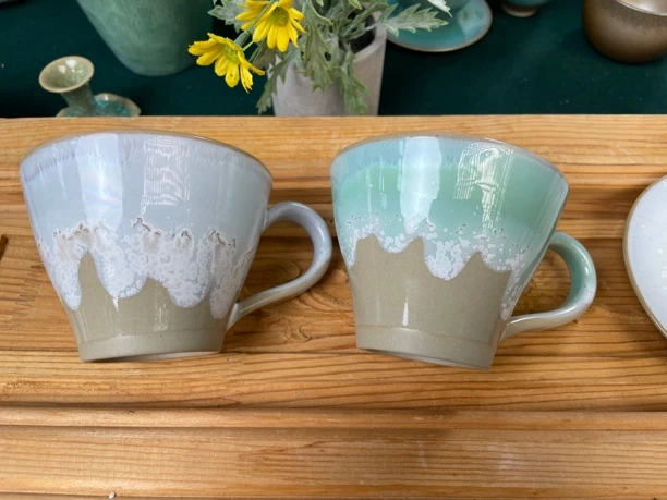 【云滇】华宁窑变雪花咖啡杯