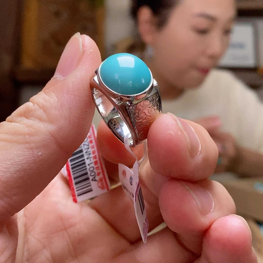 【闪购商品】绿松石珠宝奇石银S925镶嵌