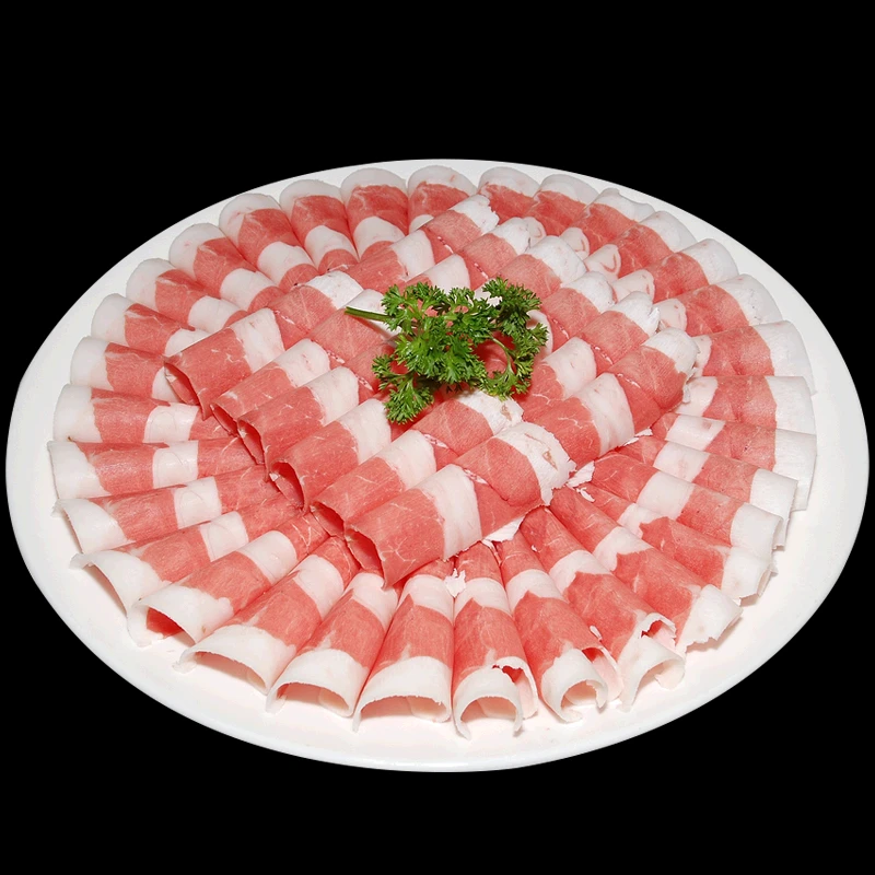 诺伯豪斯500g内蒙肥牛卷涮牛肉内蒙古新鲜火锅肥牛卷盒装