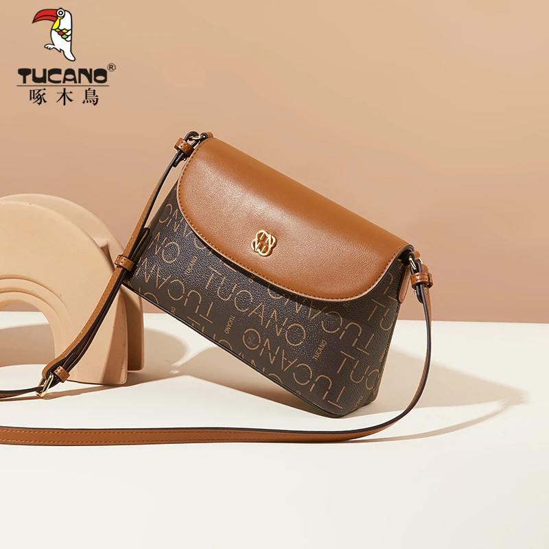 啄木鸟包包女春夏新款洋气手机百搭复古小众气质简约潮流肩包轻奢