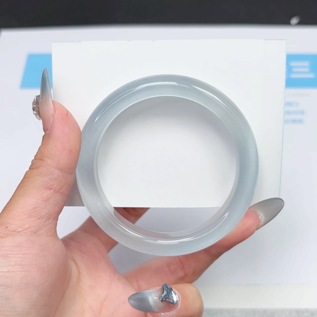 蓝水蓝冰 海蓝之谜 气质型手镯 54圈口