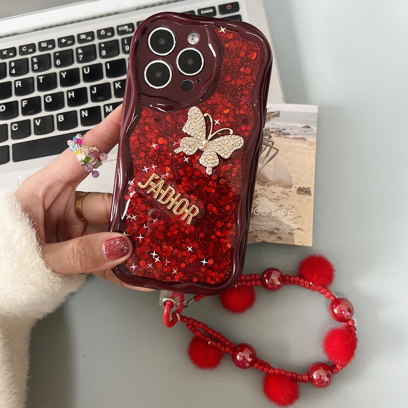 满天星ins风苹果iPhone15华为小米oppo手机壳vivo荣耀红米简约红
