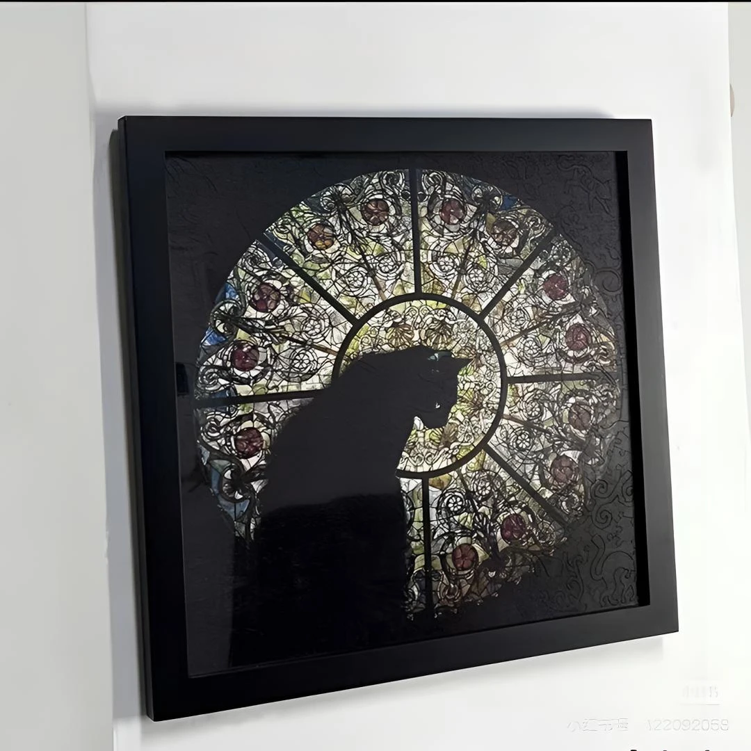 教堂猫拼图Cathedral Cat异形木质成人解压治愈高难度女生日礼物