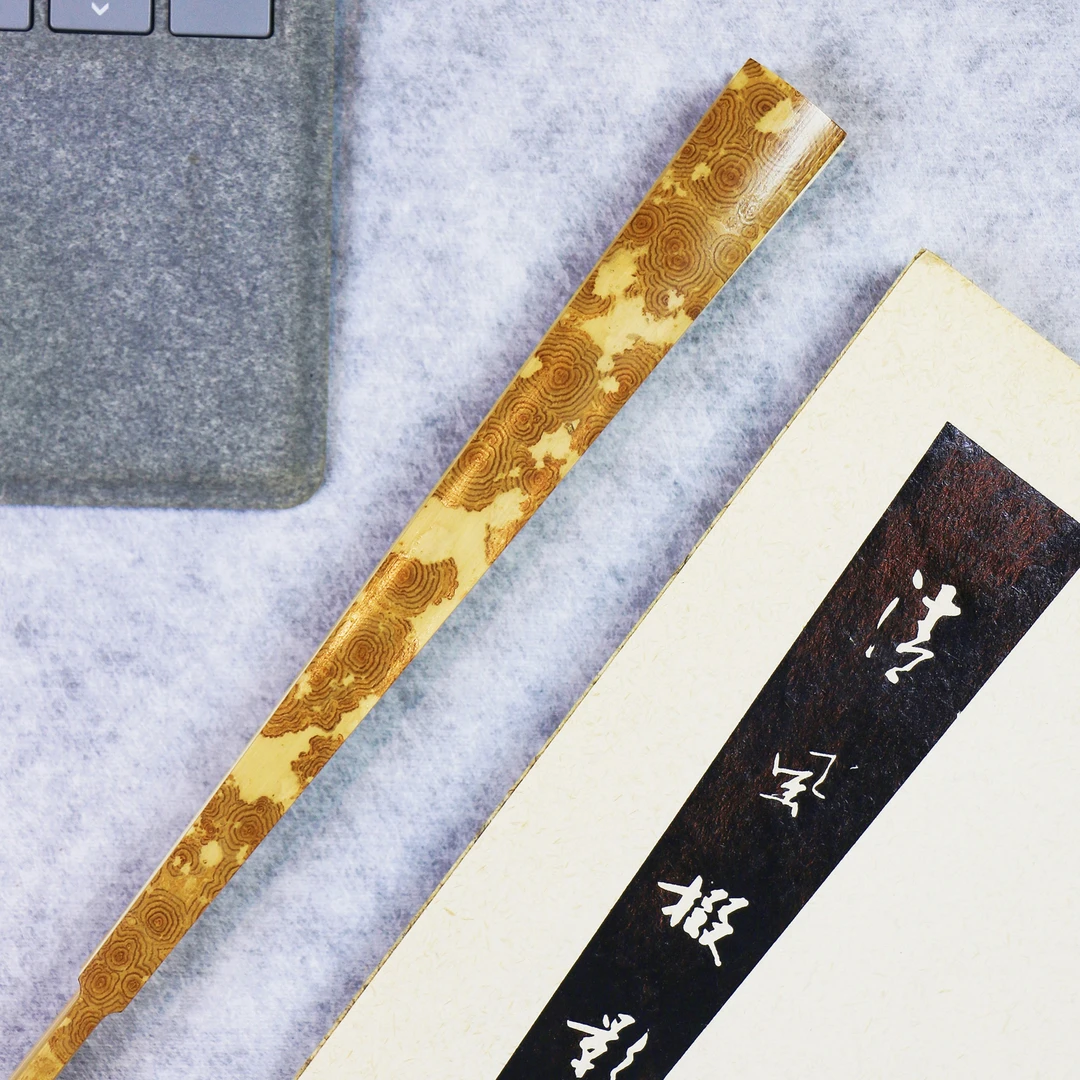 章立新制 云妃马牙折扇