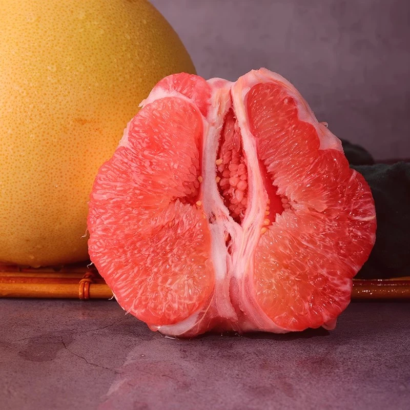 【三红蜜柚特大果】正宗福建琯溪蜜柚红心柚平和蜜柚7-8斤