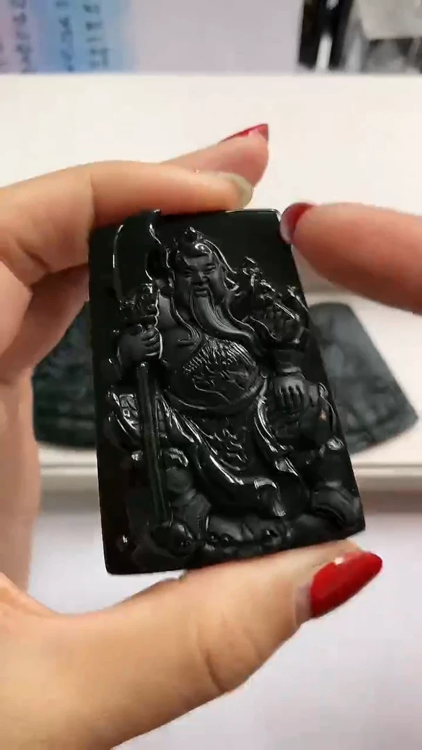 【闪购商品】翡翠颈饰未镶嵌关二爷