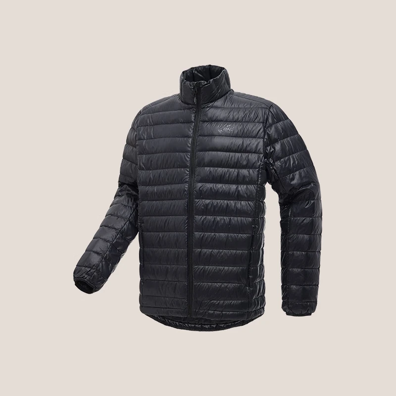 Ozark/奥索卡户外羽绒服男秋冬新款无帽超轻薄白鸭绒羽绒服156607